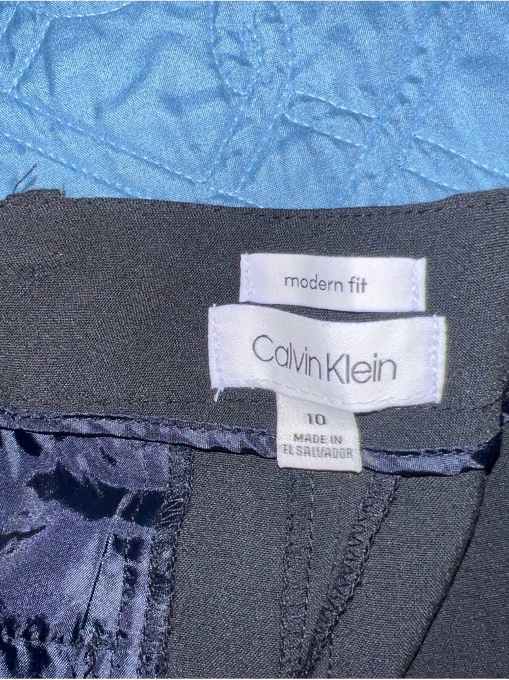 Calvin Klein Navy pants